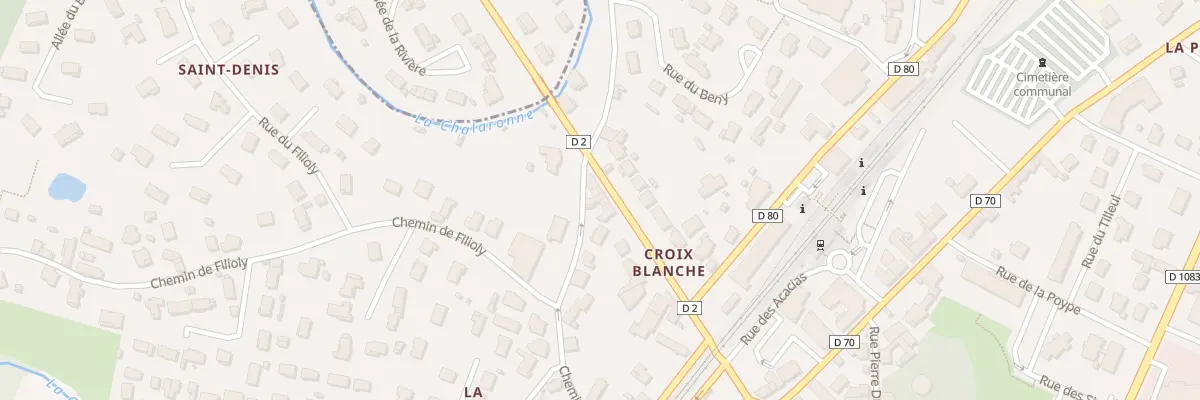 Plan du 41 Chem de la Croix Blanche à Villars-les-Dombes