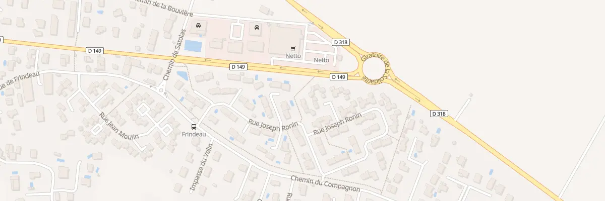 Plan du 50 Rue Joseph Ronin à Saint-Pierre-de-Chandieu