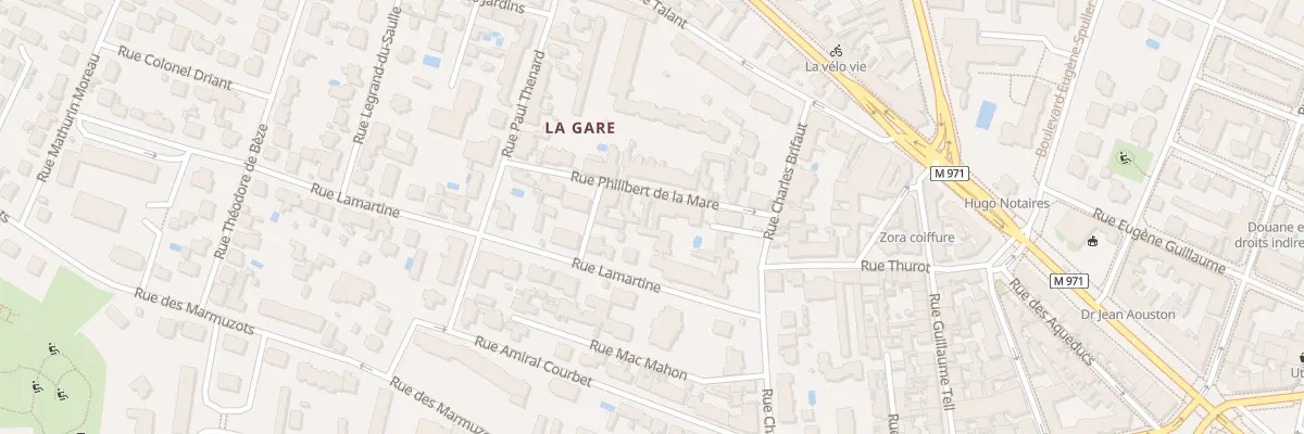 Plan du 11 Rue Philibert de la Mare à Dijon