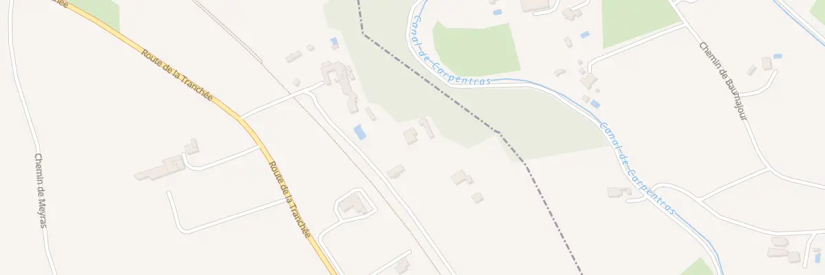 Plan du 5046 Meyras à Aubignan