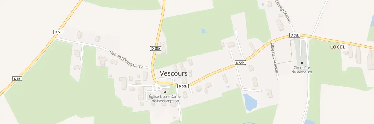 Plan du 163 Rte de Saint Trivier à Vescours