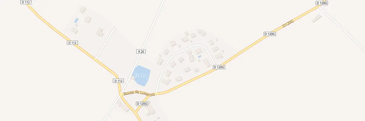 Plan du 8 Rue du Lavoir (Saulx-la-Ville) à Saulx-le-Duc