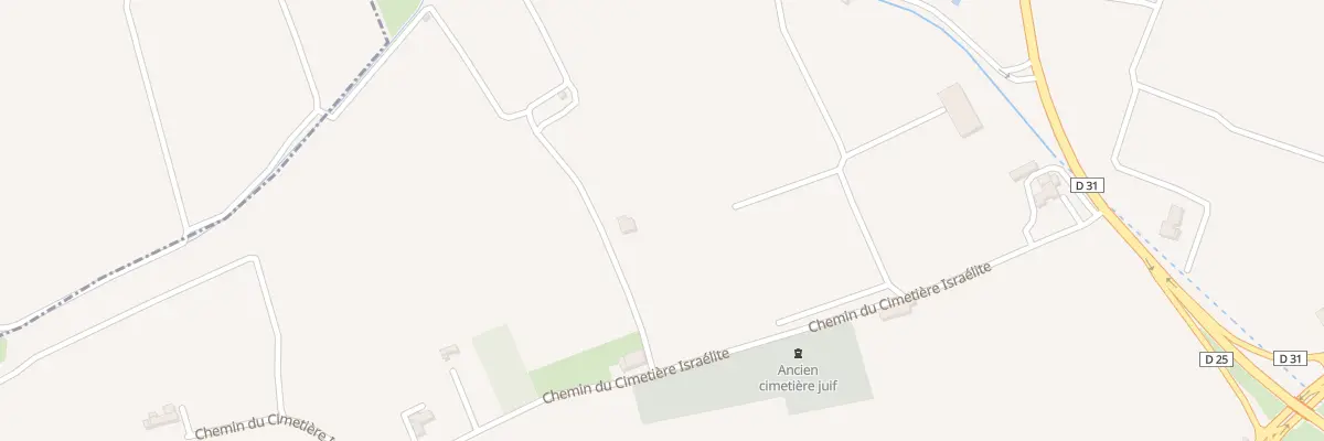 Plan du 374 Che du Cimetiere Israelite à L’Isle-sur-la-Sorgue