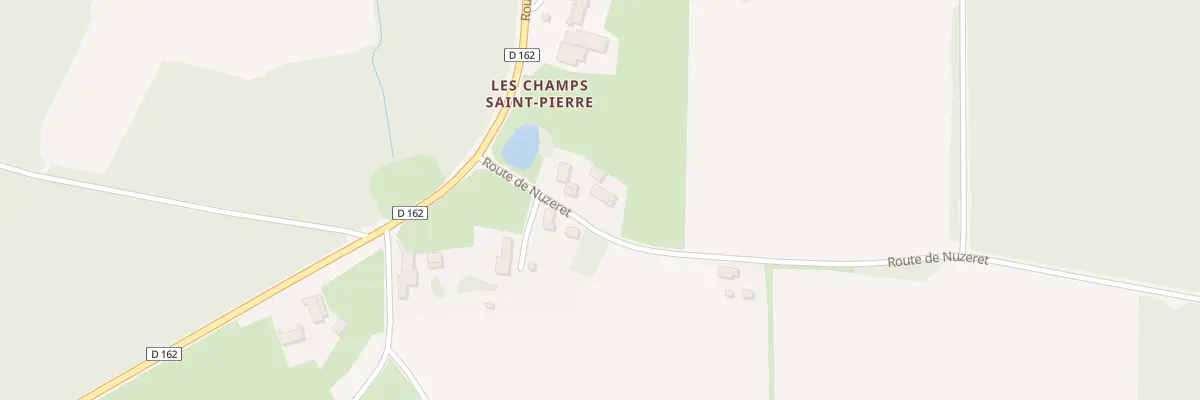 Plan du 3 Rte du Nuzeret à Baudrières