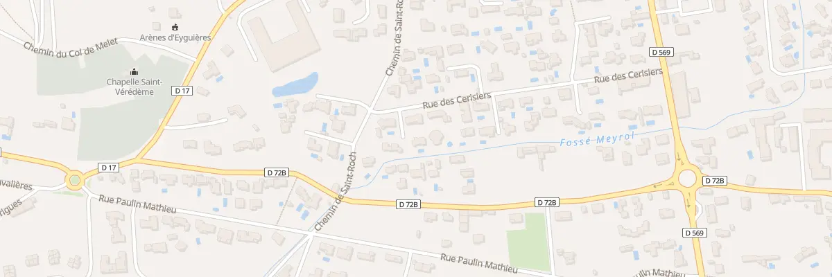 Plan du 315B Rue des Cerisiers à Eyguières