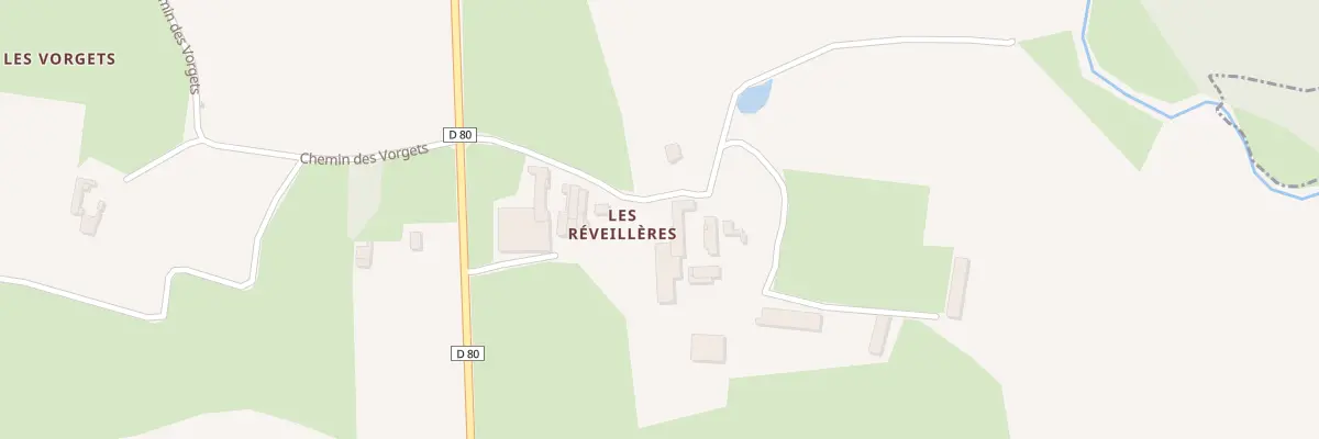 Plan du 5164 Les Reveilleres à La Chapelle-du-Châtelard