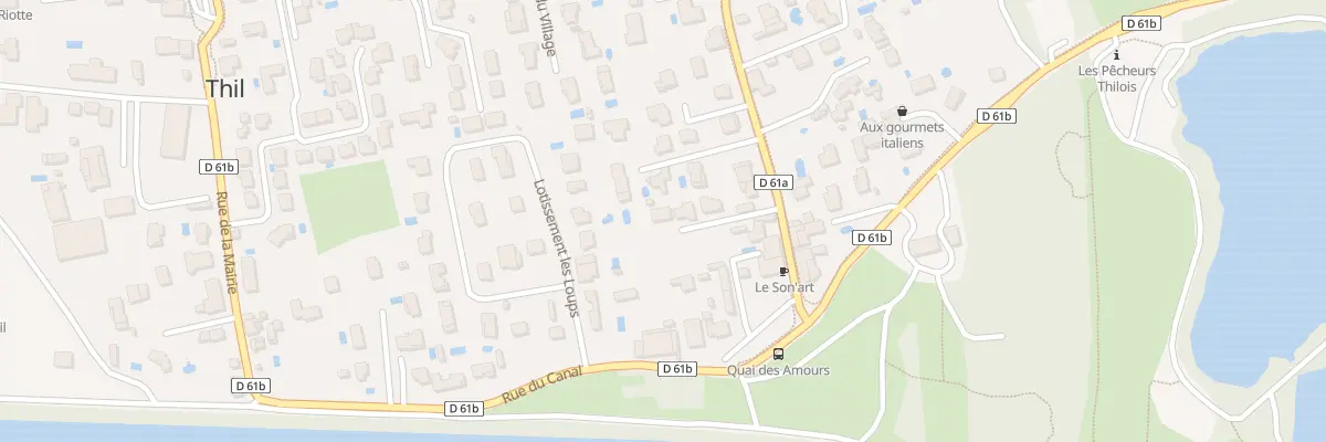 Plan du 84 Rue Neuve à Thil