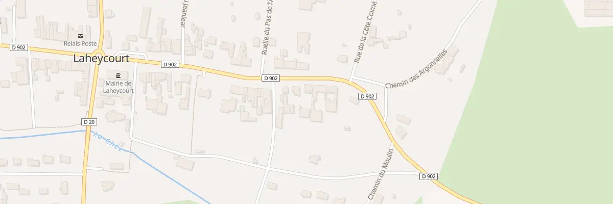 Plan du 30 Rue Jules Henriot à Laheycourt