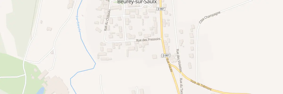 Plan du 5 Rue des Pressoirs à Beurey-sur-Saulx