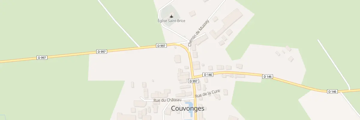 Plan du 1 Rue du 29 Aout à Couvonges