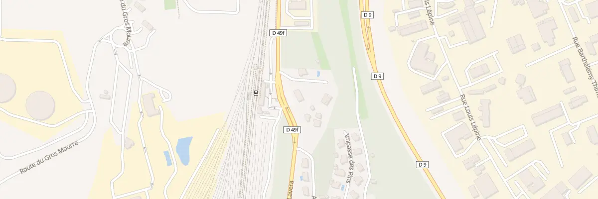 Plan du 1 Rte de la Gare de Lavera à Martigues