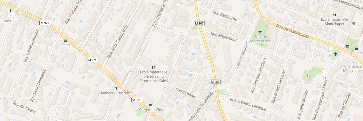 Plan du 11 Rue des Genois à Dijon