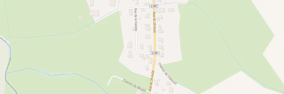 Plan du 3 Rle de la Valotte à Couvonges