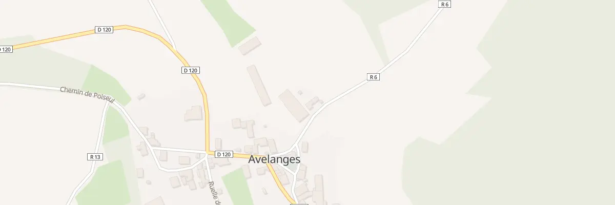 Plan du 19 Rue Derriere l’Eglise à Avelanges