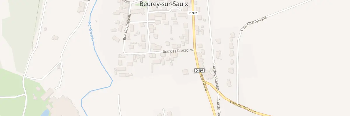 Plan du 3 Rue des Pressoirs à Beurey-sur-Saulx