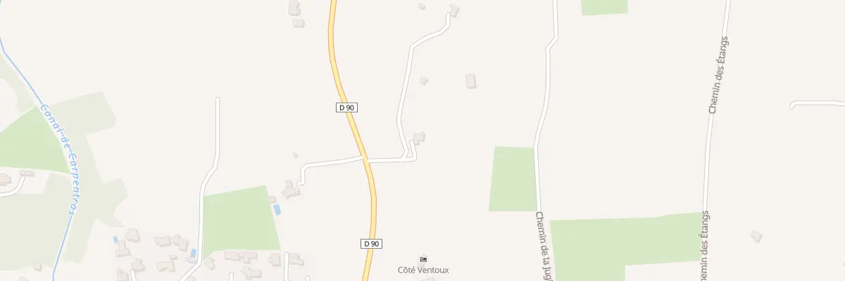 Plan du 1240 Av Anselme Mathieu à Aubignan
