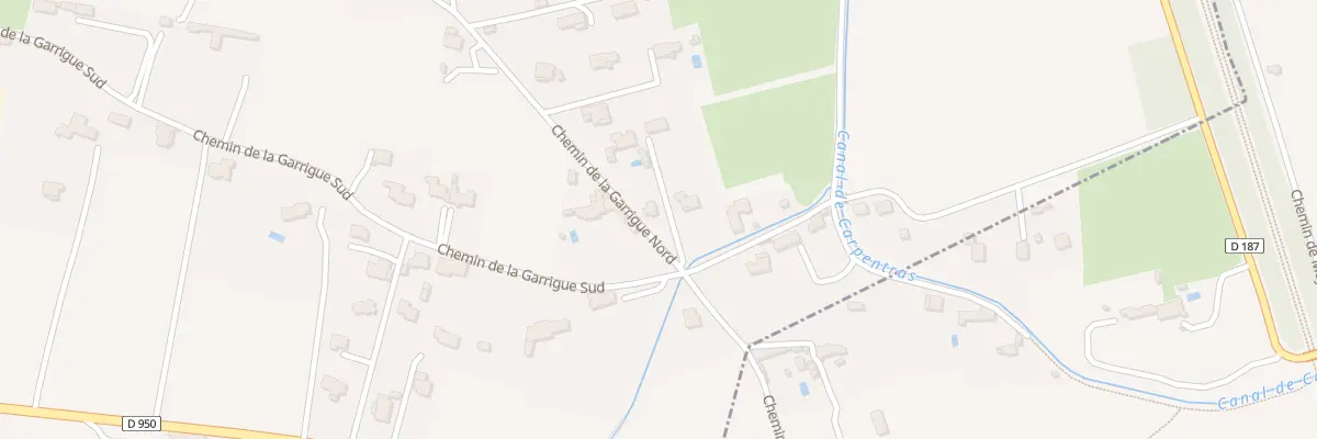 Plan du 5608 La Garrigue à Loriol-du-Comtat