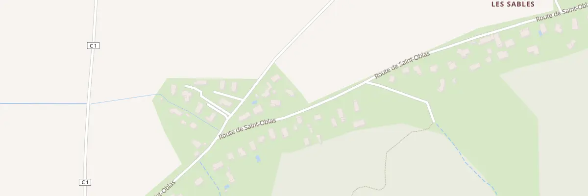 Plan du 692 Rte de St Oblas à Oytier-Saint-Oblas