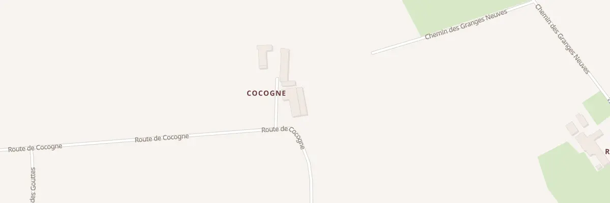 Plan du 1299 Rte de Cocogne à Saint-Genis-sur-Menthon