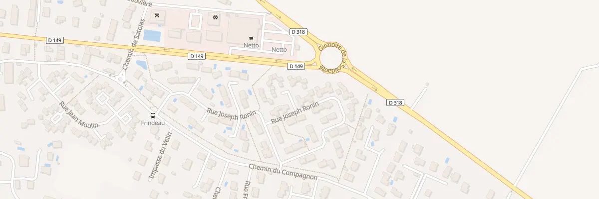 Plan du 70 Rue Joseph Ronin à Saint-Pierre-de-Chandieu