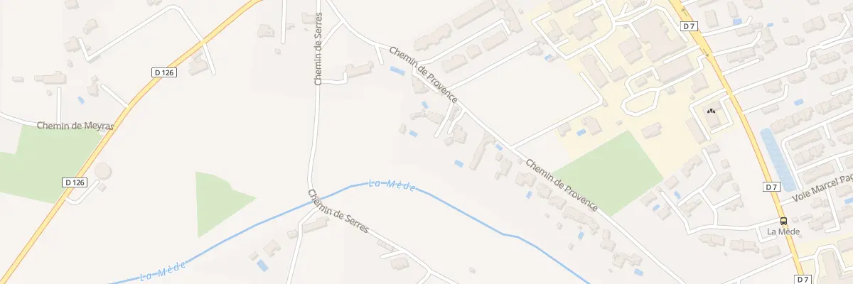 Plan du 6007 Mede à Aubignan