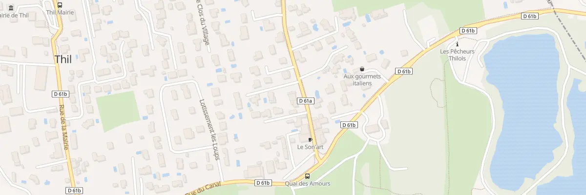 Plan du 118 Rue Neuve à Thil