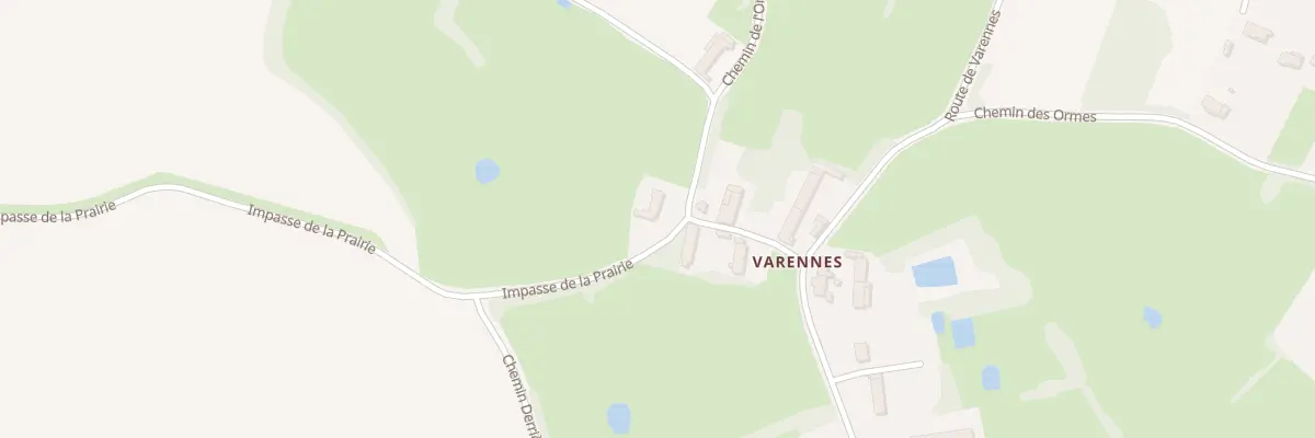 Plan du 406 Che de l’Orgelet à La Genête