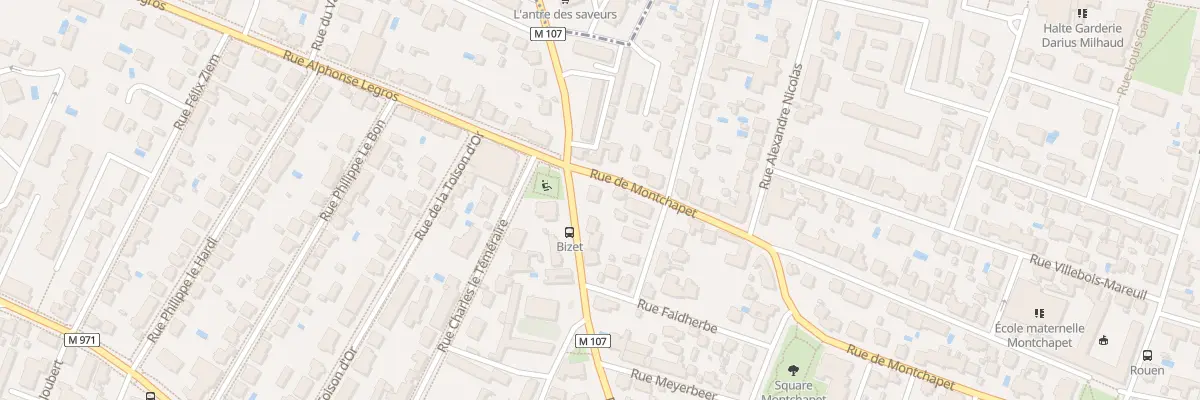 Plan du 34 Rue de Fontaine à Dijon