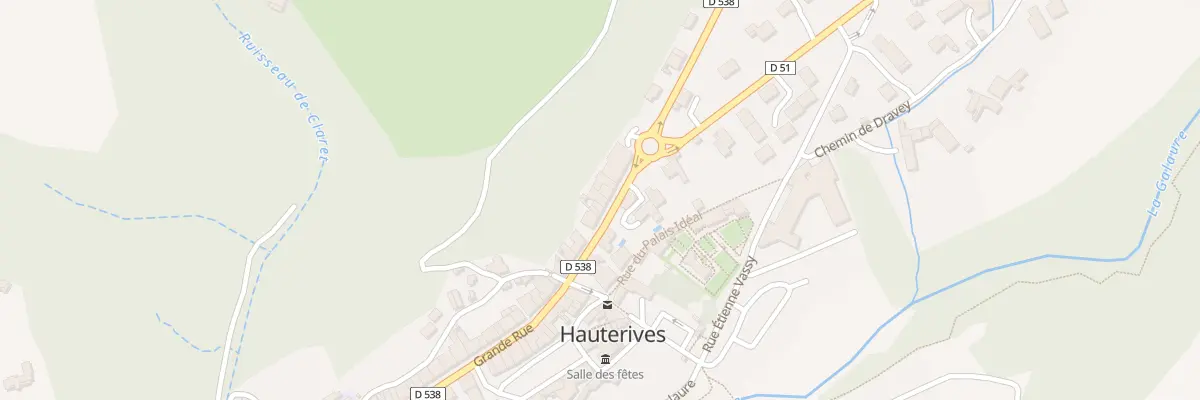 Plan du 67 Gr Grande Rue à Hauterives