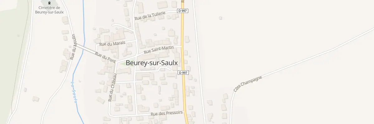 Plan du 30B Rue Haute à Beurey-sur-Saulx