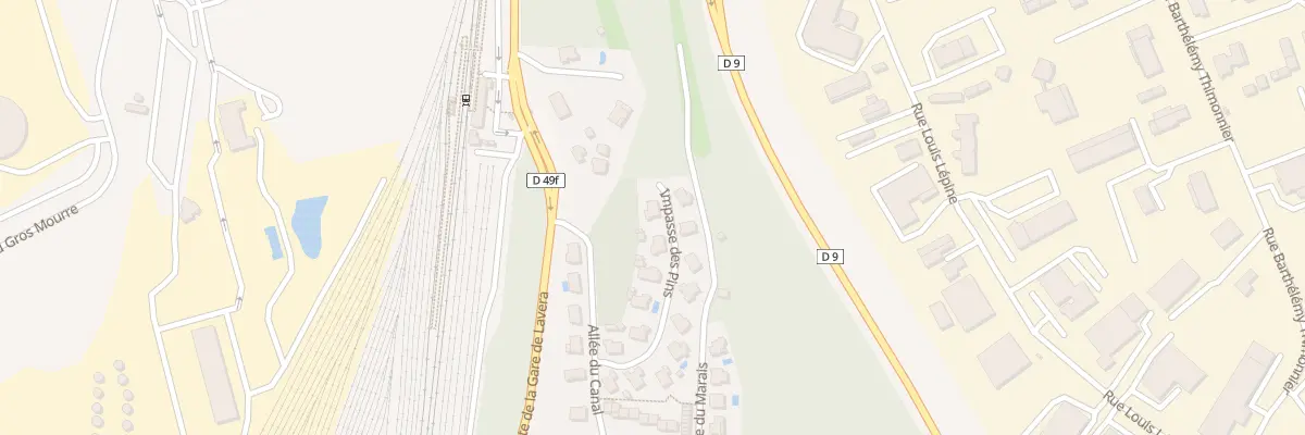 Plan du 9053 Imp des Pins à Martigues