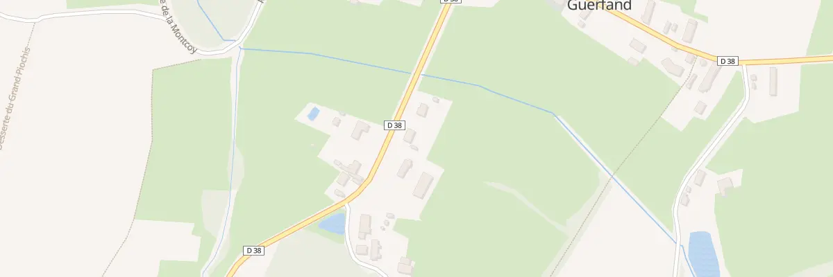 Plan du 3 Rte de l’Abergement à Guerfand