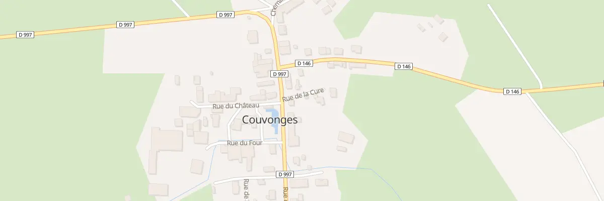 Plan du 10 Rue du 29 Aout à Couvonges