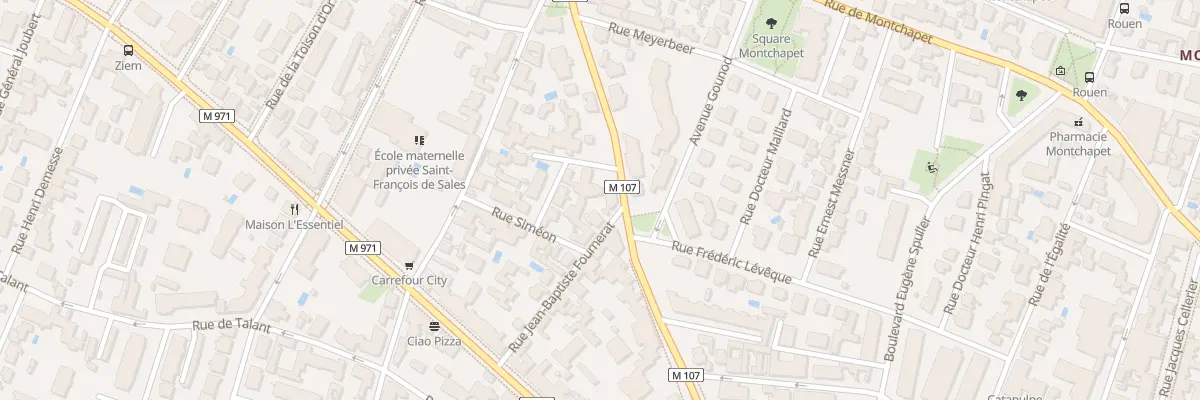 Plan du 31 Rue de Fontaine à Dijon