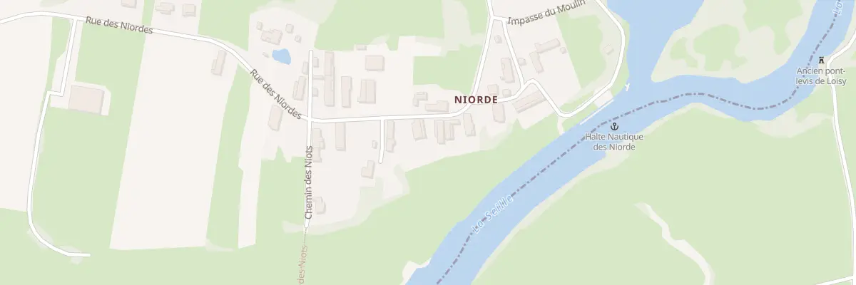 Plan du 173 Rue des Niordes à Loisy