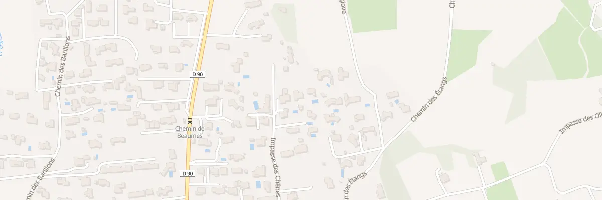 Plan du 157 Chemin de Beaumes à Aubignan