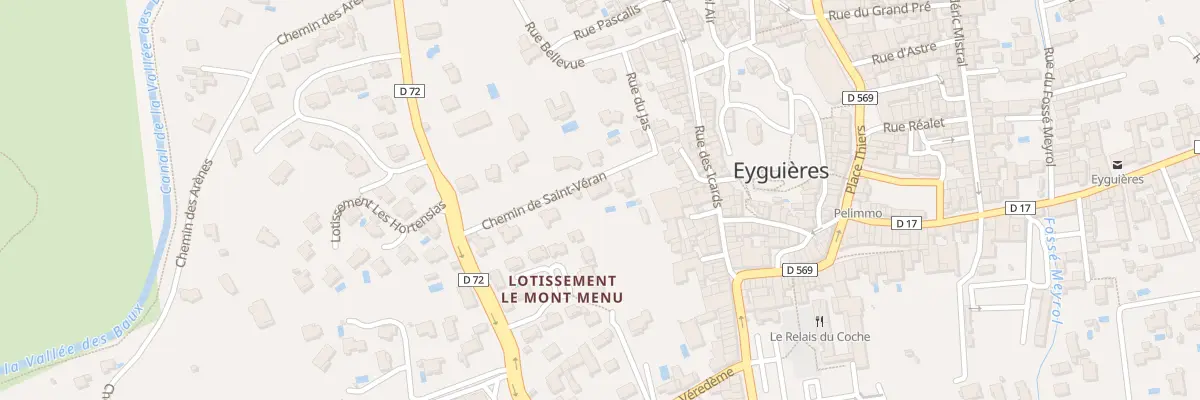 Plan du 5000 Che de St Veran à Eyguières