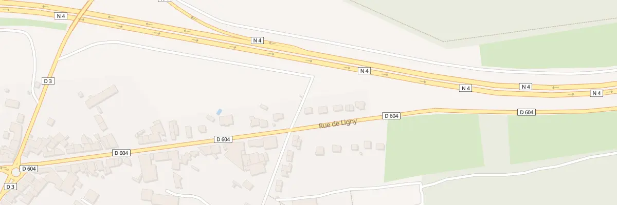 Plan du 1 Rue de Ligny à Ancerville