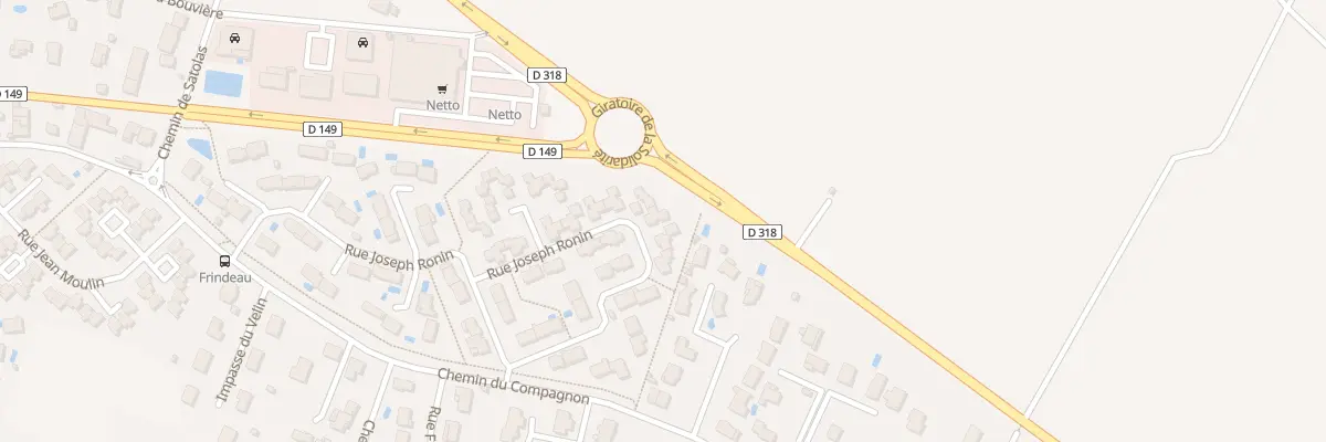 Plan du 90 Rue Joseph Ronin à Saint-Pierre-de-Chandieu