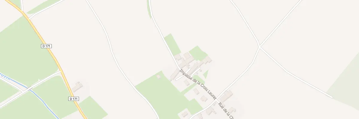 Plan du 4 Imp de la Croix Leuret à Palleau