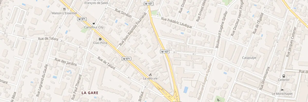 Plan du 15 Rue de Fontaine à Dijon