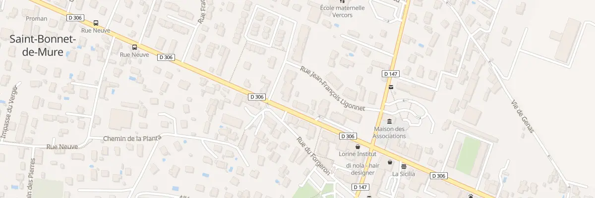 Plan du 62 Av Charles de Gaulle à Saint-Bonnet-de-Mure