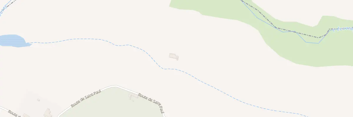 Plan du 940 Rte de Saint-Paul à Ourches