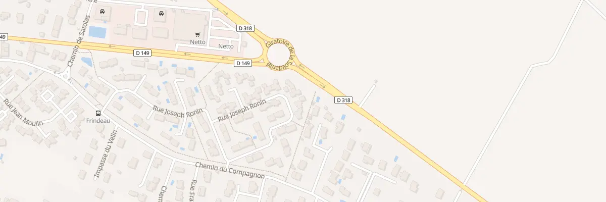 Plan du 94 Rue Joseph Ronin à Saint-Pierre-de-Chandieu