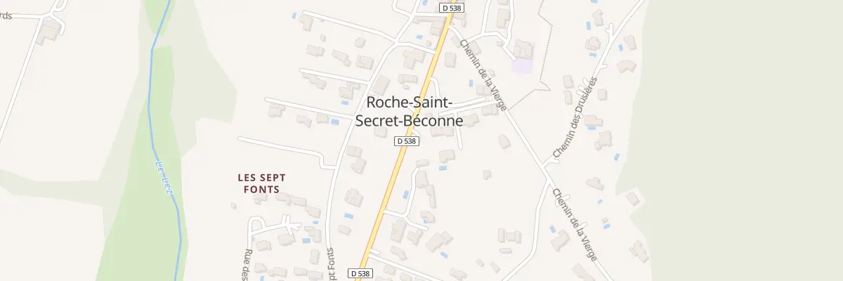 Plan du 5113 La Vignasse à Roche-Saint-Secret-Béconne