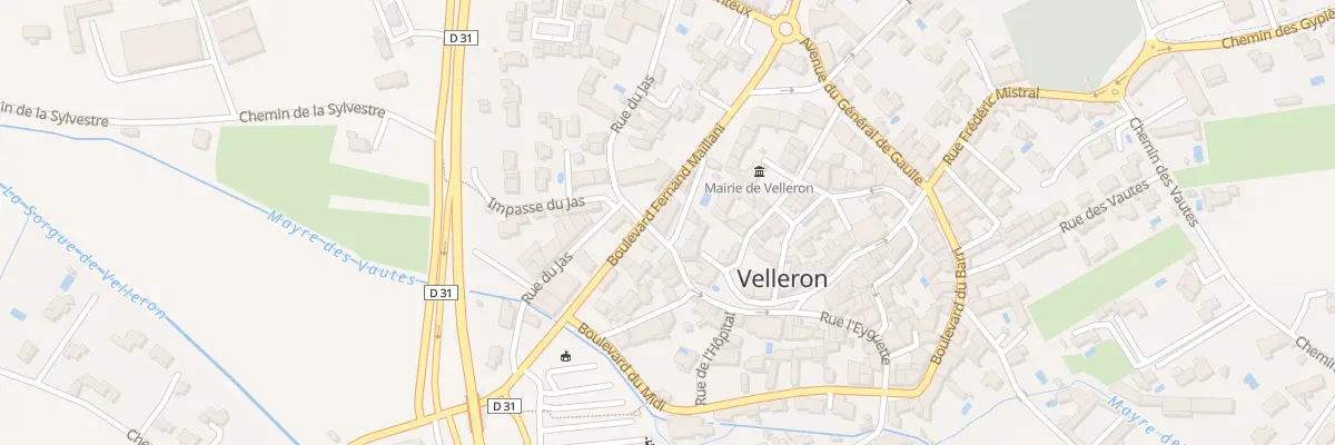 Plan du 110 Rue de la Bréche à Velleron