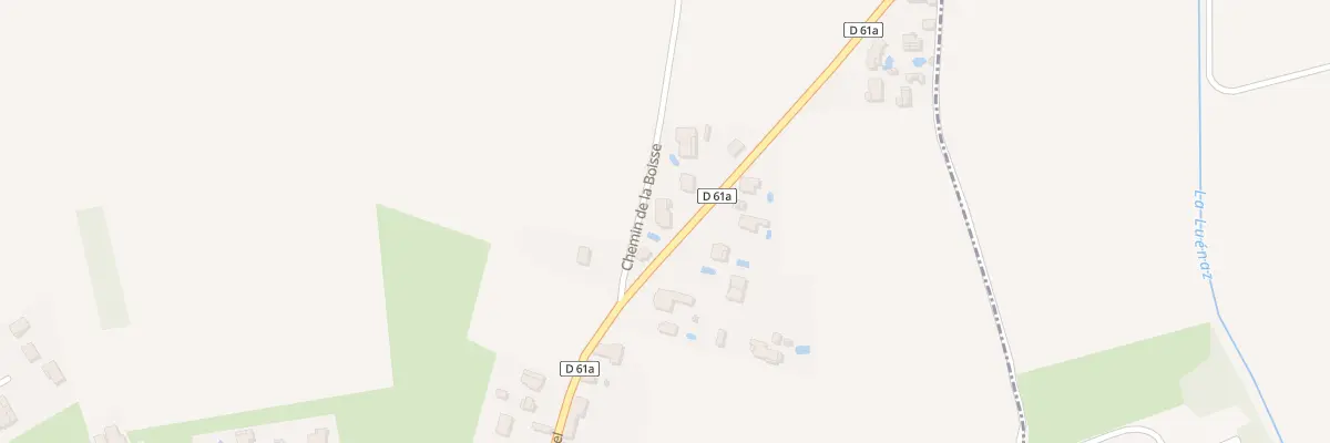 Plan du 290 Rte de Montluel à Thil