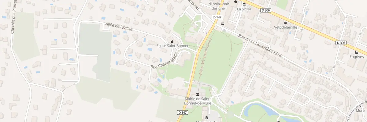 Plan du 1A Rue Chante Merle à Saint-Bonnet-de-Mure