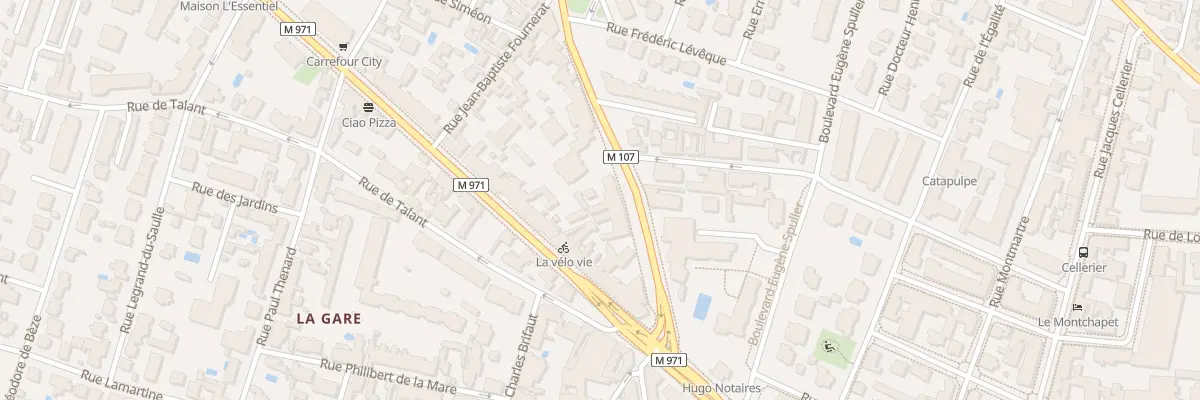 Plan du 11 Rue de Fontaine à Dijon