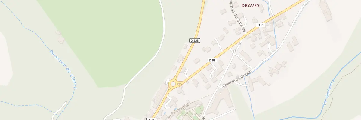 Plan du 3 Rte de Beaurepaire à Hauterives